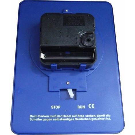 Disque zone bleu stationnement automatique avec horloge Marque dics (1/3)
