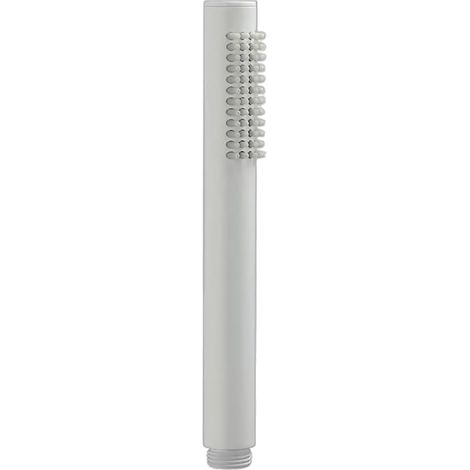 pommeau douche Douchette Économie d'Eau en Acier Inoxydable 304 Douche Effet Pluie avec 48 Buses Anti-Calcaire Douchette Main Pomme Convient salles de bains et toilettes d'hôtel (Blanc)