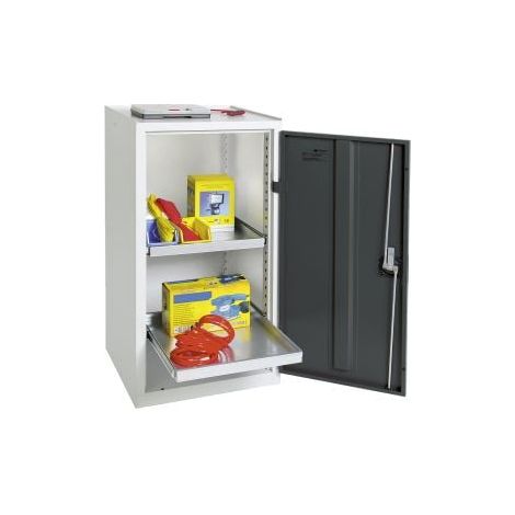 Armadio portautensili e materiali Stumpf serie 3000 grigio chiaro / grigio antracite + 2 ripiani estraibili - 3001571