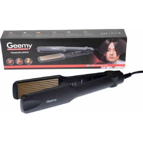 Fer A Lisser Professionnel A Effet De Vague En Ceramique Tourmaline Gm-2995w (1/5)