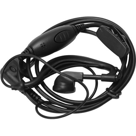 Écouteur radio bidirectionnel avec miniphone PTT compatible avec les talkies-walkies 2 broches CLS1110 CP200 CP185 GP88-DT (1/5)