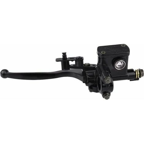 Cylindre Maitre De Frein Avant Gauche - 22 mm - Pour Quad ATV 50cc 110cc 150cc - Aluminium Anodisé Noir - Unité (1/5)