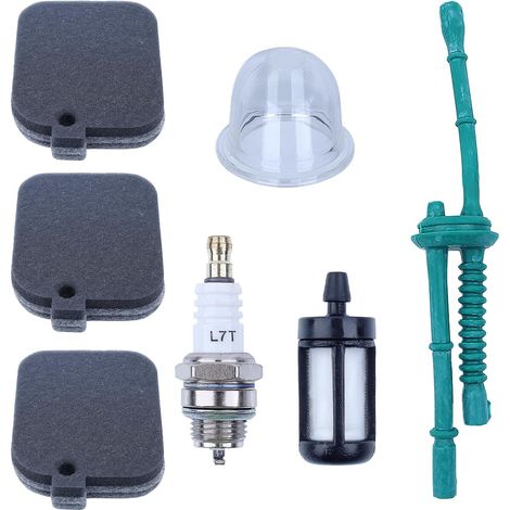 Filtre à air BG45 pour souffleur de feuilles Stihl BG45 BG46 BG55 BG65 BG85 SH55 SH85 4229 120 1800 avec kit de réglage, FIX215208209 (1/2)