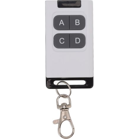 Telecomando clonabile a 4 pulsanti da 433 MHz, trasmettitore universale per controllo elettrico.