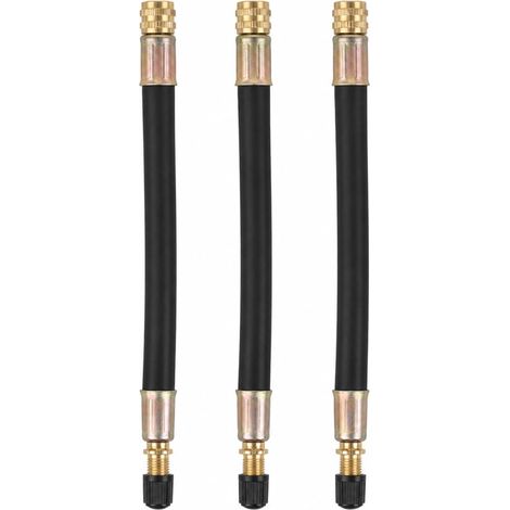 Rallonges de Valve de Pneu Flexibles Universelles pour Voiture, Moto et Vélo, Rallonge Valve Pneu 210 mm pour Accès Facile aux Valves et Remplissage Précis sans Effort (1/5)