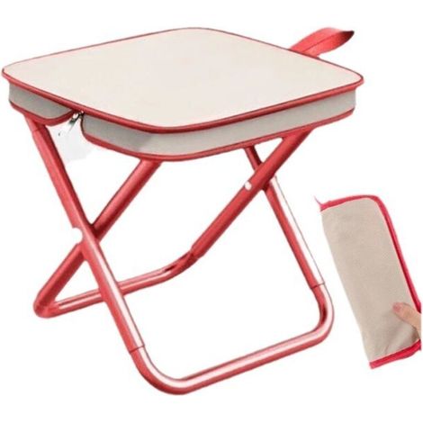 Chaise Pliante Camping, Chaise Camping,Siège de Camping Portable Acier Acier Inoxydable Plus épais Convient pour Le Camping et la Randonnée, l'alpinisme et la pêche (1/5)