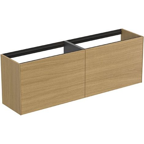 IDEAL STANDARD T3996Y6 meuble sous-lavabo WT Conca, 2 tiroirs (1/2)
