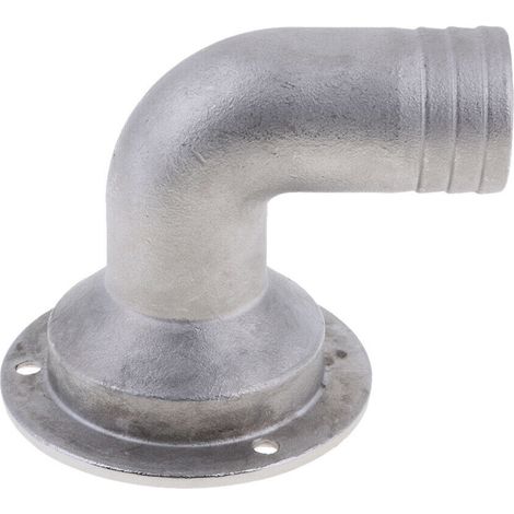 Stainless steel drain elbow for water drainage, floor drain, fittings for yachts and boats, 32 mm