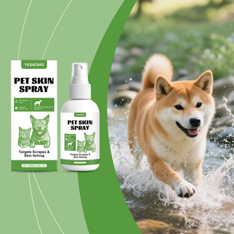 Spray pour la peau du chien : Soin doux et rapide pour les peaux sensibles, nettoie et apaise – 100 ml (1/5)