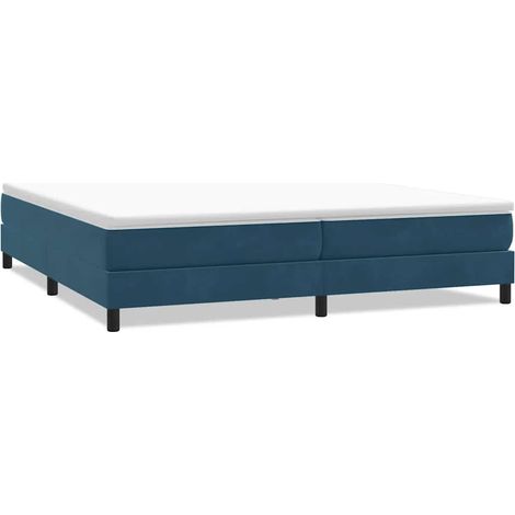 Maison Exclusive - Sommier à lattes de lit sans matelas bleu foncé 200x220 cm (1/5)