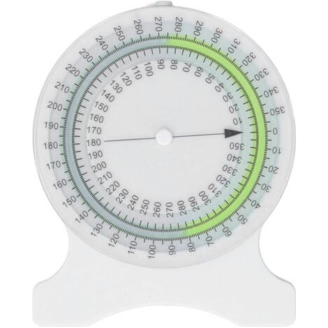 Neigungsmesser für die Physiotherapie, wasserdicht, mit Blasensensor, präzise Messungen, für Studierende und Fachkräfte, grün (1/5)