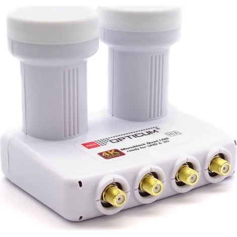 Convertidor MONOBLOCK Quad OPTICUM (Anadol) LMQP-04H (1/2)