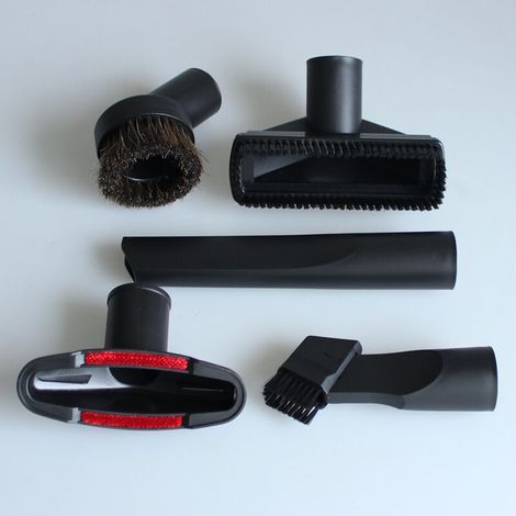 6-teiliges Set Staubsaugerbürsten und -düsen – passend für 32 mm/35 mm Durchmesser – für die komplette Innenreinigung