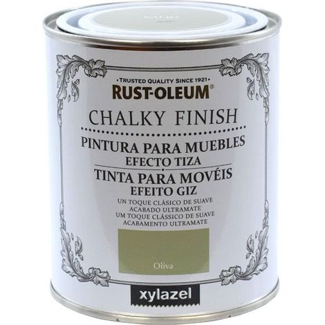 PEINTURE À LA CRAIE POUR MEUBLES OLIVE - 125 ML (1/2)