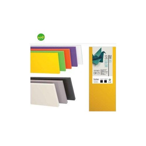 Mensola Decorlegno color giallo 60 x 20 x 1,8 cm
