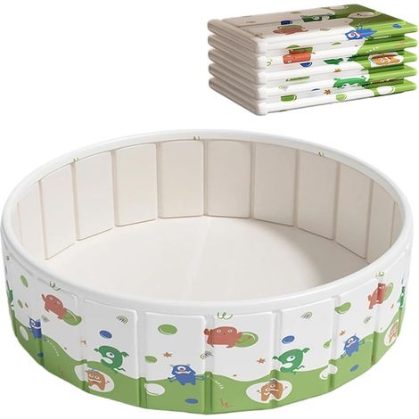 Piscine Pliable Jeux d'eau extérieurs pour  Pataugeoire Pour Garçons et Filles, Résidences et Camping, Terrasse, Bord de , Arrière-cour, Espace Vert, Vacances en Plein (1/5)