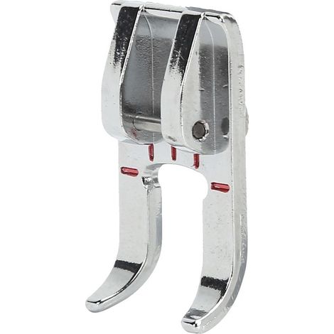 Pied presseur original à ouverture pour patch broderie, compatible machines à coudre domestiques (1/5)