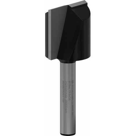 Fraise à noyau, 6 mm, D1 19 mm, L 19,6 mm, G 51 mm (1/5)