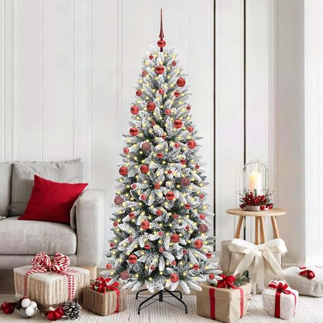 Árbol de Navidad artificial con 300 LED 73 x 73 x 180 cm (1/5)