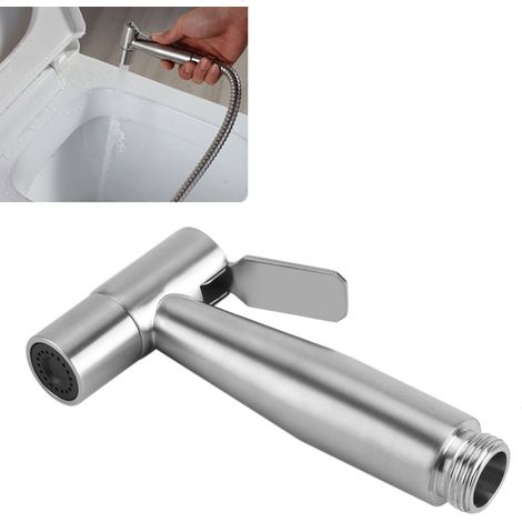 Douchette de Toilette en Acier Inoxydable, Tête de Douche à Main pour Bidet (1/5)