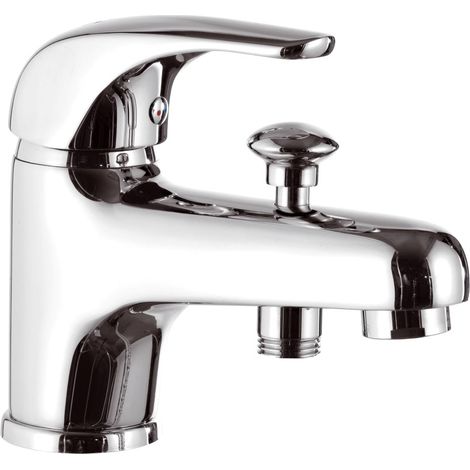 Rubinetto lavabo/vasca con deviatore integrato - serie project (1/2)