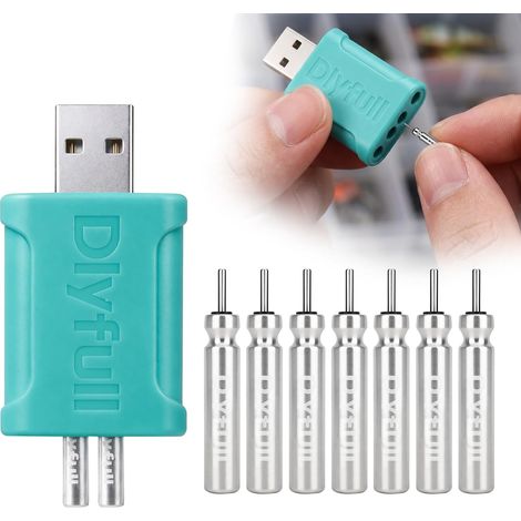 Lot de 7 Piles CR425 Compatibles avec Les Flotteurs LED, Batterie Rechargeable CR425, Batterie de Pêche LED avec Chargeur USB pour Cloches d'alarme de Pêche et Flotteurs de Pêche (1/5)