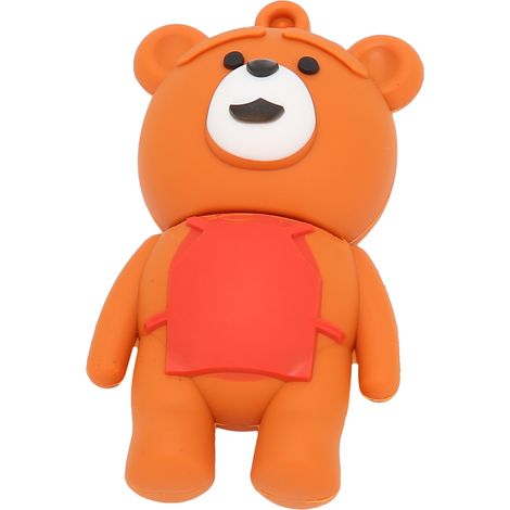 Clé USB Mignon Ours 16GB Mémoire Flash Rapide Lecteur USB
