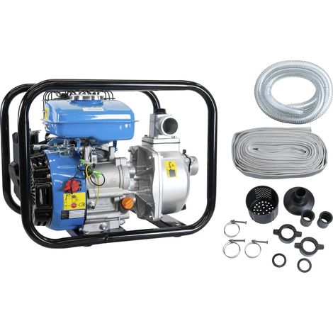 Güde – Motopompe thermique 4 temps 1,2 kW – Débit max. 15000 l/h – Hauteur de refoulement 22 m – Pour drainage et irrigation (1/5)