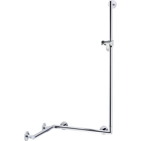 KEUCO PLAN Care main courante de douche avec barre de douche, (1/2)