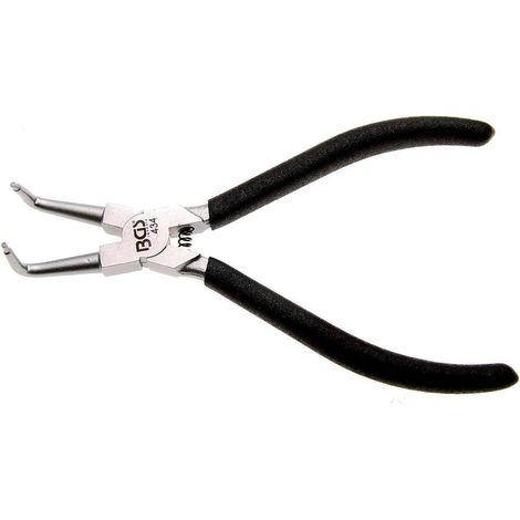 Pince à Circlips Courbée 180 mm - Pour Circlips Extérieurs - Précision et Maniabilité, Acier, Pro - D-Work (1/5)