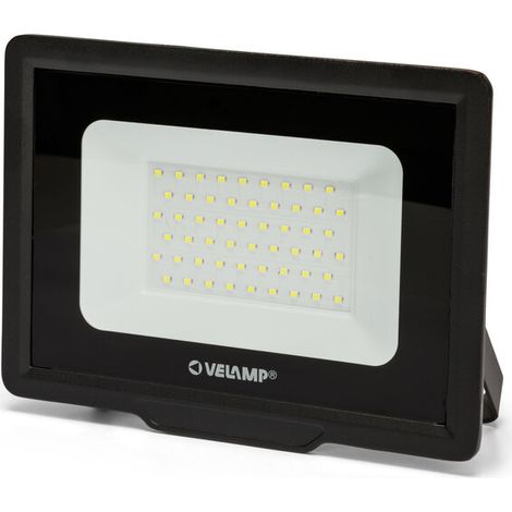 Velamp PADLIGHT5, SMD LED Strahler, 50W IP65, schwarz 4000K
