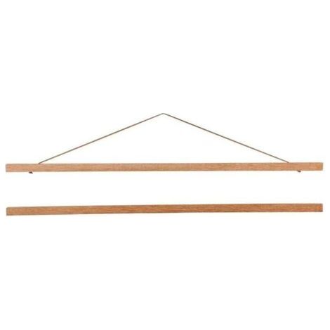 Cadre Photo en Bois Magnétique Affiche en Bois Naturel Hange Bricolage Photo Affiche Oeuvre 51 cm Photo Toile Impression Cintre pour Décoration Mur (1/4)