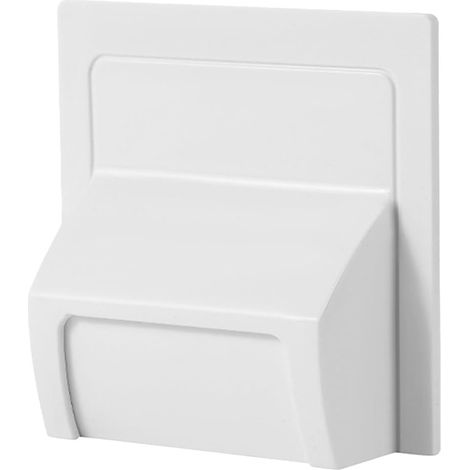 Adesivo di copertura per scarichi del bagno, adatto per docce, vasche da bagno e lavandini. Previene il riflusso e le ostruzioni causate dai capelli. Colore: bianco. (1/5)