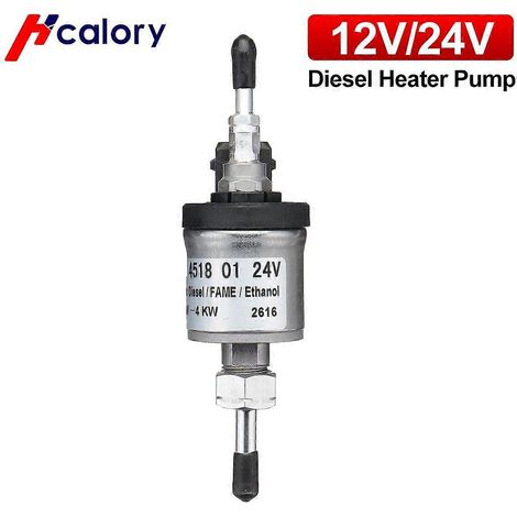 Neue universelle 12V/24V 1KW-4KW Kraftstoffpumpe für Pkw, Diesel, Standheizung, Eberspächer Heizungen und Lkw. Lange Lebensdauer, einfache Installation. (1/4)