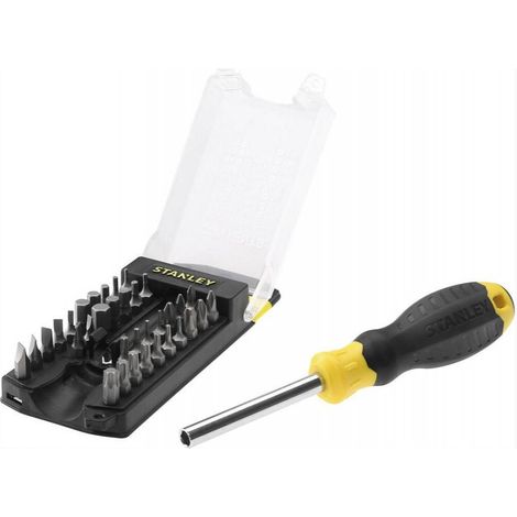 Stanley set cacciavite portainserti 1/4 magnetico stht0-70885