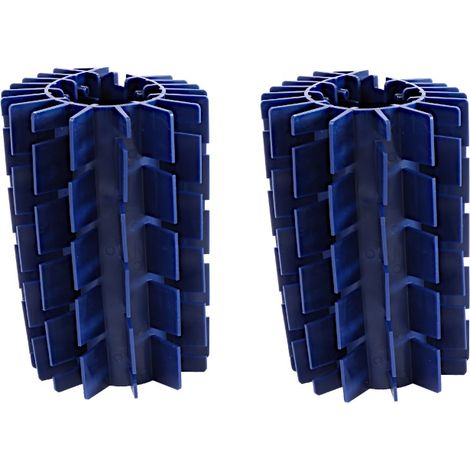 PVC Lamellenbürste blau ZODIAC Vortex 3 Set mit 2 Stück (1/5)