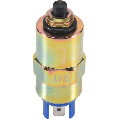 Électrovanne de coupure de carburant 24 V pour moteur Delphi/Perkins 7185-900P 7180049D 5000815650-SFYGV (1/5)