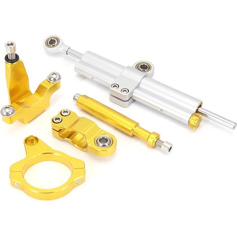 Pièces de modification pour moto Yamaha YZF R7 2021-2023 : stabilisateur de direction avec amortisseur en titane.