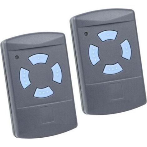 2PACK Télécommande de Garage Sdre HSM4 868 MHz avec 4 Boutons Couleur Bleue Remplacer Les émetteurs Hormann 868 MHz HS4 HSM2 HSP4 868 HS1 868 Tubauto HSM4 868 Tubauto HS4 868Fréquence, (1/5)