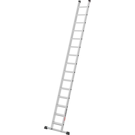 Hailo Aluminium-Anlegeleiter Master A60 15 Stufen (1/5)