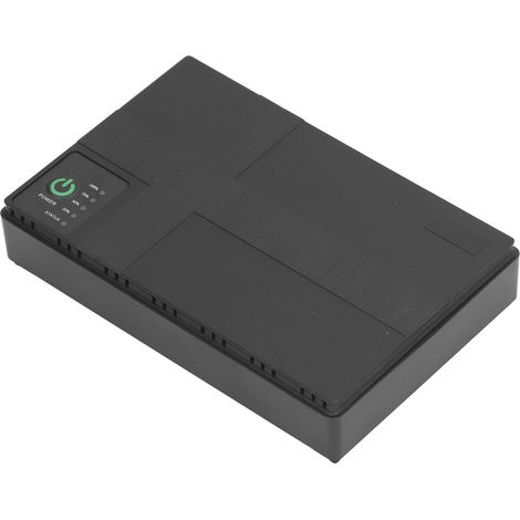 Mini batterie UPS d'une capacité de 10 400 mAh, alimentation sans interruption pour caméras et routeurs, 85-265 V, prise européenne (1/5)