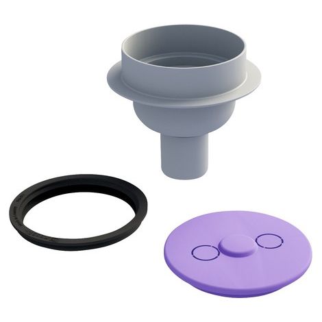 Senkrechter Geruchsverschluss für Jackon Aqualine Easy Fliesenwanne (4515479)