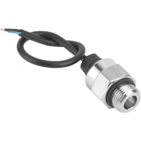 1 Capteur de pression G3/8, Acier inoxydable IP65, Signal analogique 0-2BAR, Pour système hydraulique (1/5)