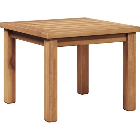 Table basse Table de salon Table de café Marron 45 x 45 x 36 cm Bois de teck massif (1/5)