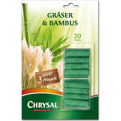 Chrysal Gräser & Bambus Düngestäbchen - 20 Stück