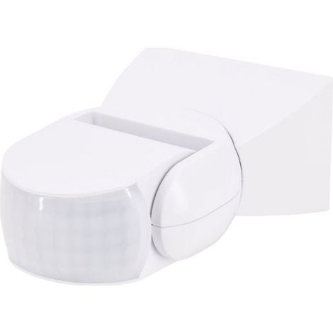Détecteur de Mouvement Extérieur Infrarouge 300W max Blanc - SIL