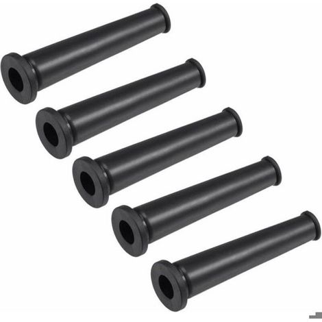 Gaine De Câble - Protection Pour Connexion Fil Meuleuse D Angle - En Caoutchouc Souple Et Élastique - Lot De 10 (1/5)