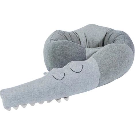 Tour de Lit Bébé Jiyaru - Pare-Chocs de Lit Crocodile - Coton - Mixte (1/4)