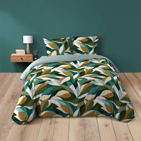 Housse de couette 240x220 + 2 taies 100% coton