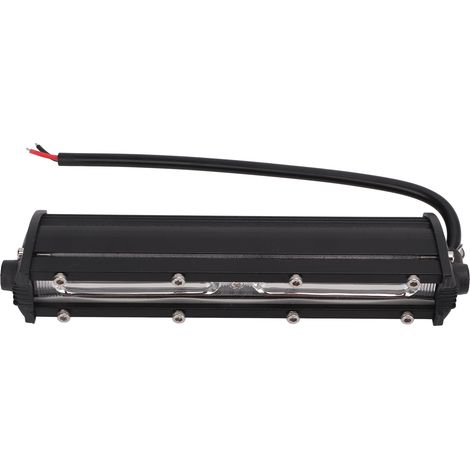 Barre LED 36W Ultra Plate 7 Pouces pour 4x4, Camion, Moto - Phare de Travail Haute Luminosité, Rampe Simple Rangée, Étanche, (1/5)